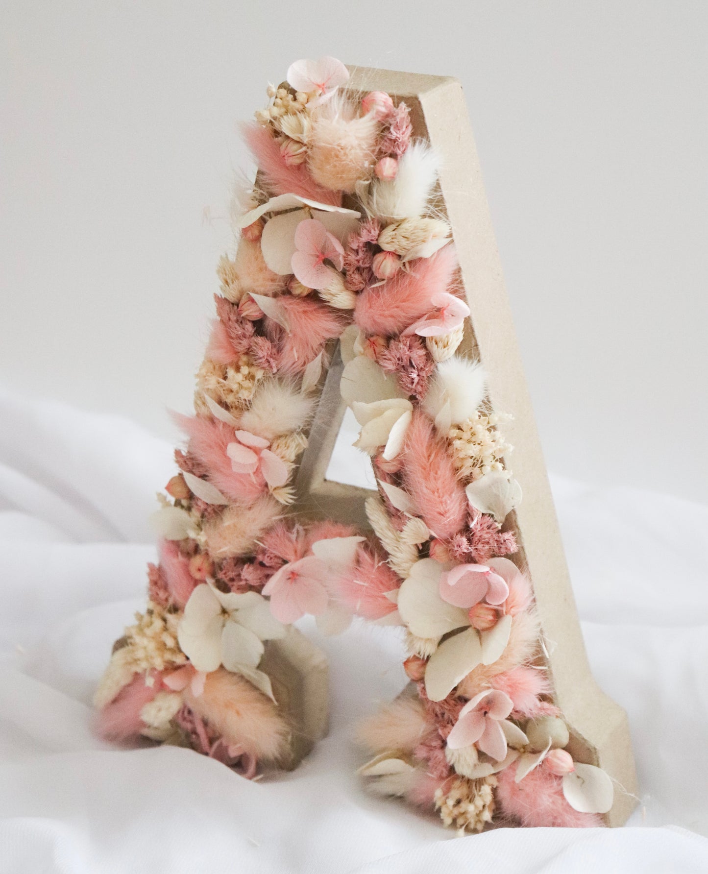 Lettre fleurie (20 cm)
