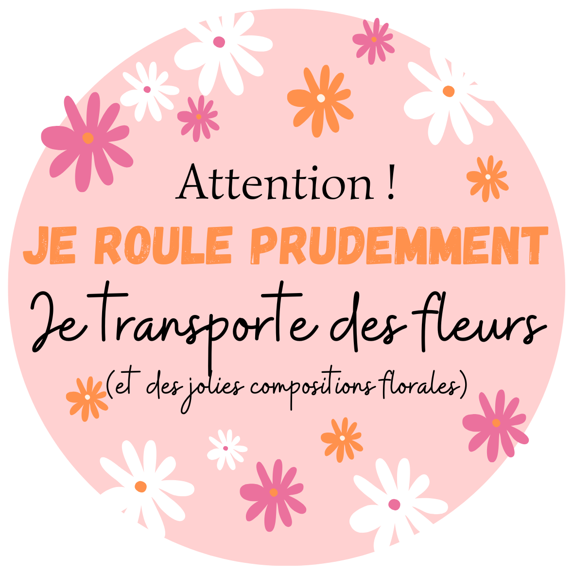 Sticker pare brise voiture